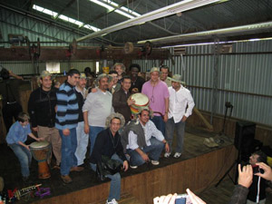 SBM Team Drumming Tobruk Sheep Station